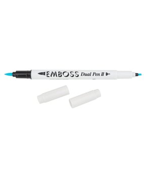 Tsukineko Dual Emboss Pen II Clear (05EM281)