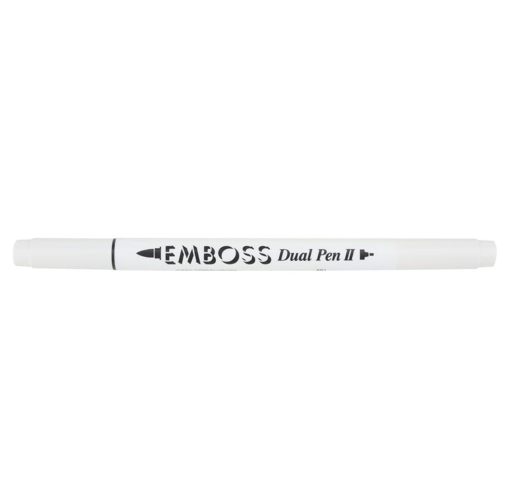 Tsukineko Dual Emboss Pen II Clear (05EM281)