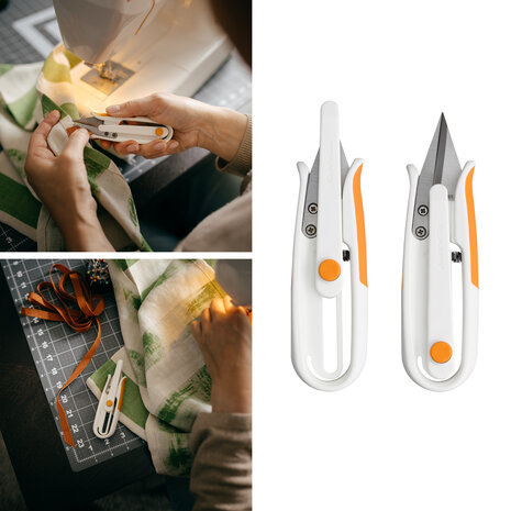 Fiskars Scissors Fabric Thread Snip UltraSharp 13cm (1070023) Fiskars Scissors Fabric Thread Snip UltraSharp 13cm (1070023)