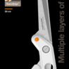 Fiskars Scissors Fabric Amplify RazorEdge 26cm (1070082) (DISCONTINUED) Fiskars Scissors Fabric Amplify RazorEdge 26cm (1070082) (DISCONTINUED)