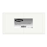 HobbyGros Storage Cards & Envelopes Square Pure White (50pcs) (SS121)