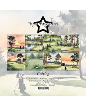 Paper Favourites Golfing 12x12 Inch Paper Pack (PF488) (DISCONTINUED)