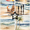 Paper Favourites Beachy A5 Paper Pack (PFA131) (OUTLET)