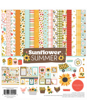 Carta Bella Sunflower Summer 12x12 Inch Collection Kit (CBSS368016)