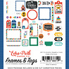 Echo Park Off To School Frames & Tags (OTS370025) (DISCONTINUED) Echo Park Off To School Frames & Tags (OTS370025) (DISCONTINUED)