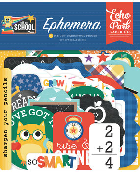 Echo Park Off To School Ephemera (OTS370024) (DISCONTINUED)