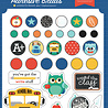 Echo Park Off To School Adhesive Brads (OTS370020) (OUTLET)