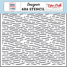Echo Park Waving Lines Stencil (SSF369034) (OUTLET)