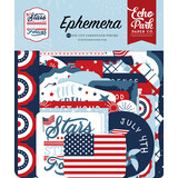 Echo Park Stars And Stripes Forever Ephemera (SSF369024) (DISCONTINUED)