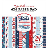 Echo Park Stars And Stripes Forever 6x6 Inch Paper Pad (SSF369023) (DISCONTINUED)