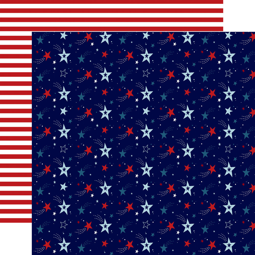 Echo Park Stars And Stripes Forever 12x12 Inch Collection Kit (SSF369016) (DISCONTINUED) Echo Park Stars And Stripes Forever 12x12 Inch Collection Kit (SSF369016) (DISCONTINUED)