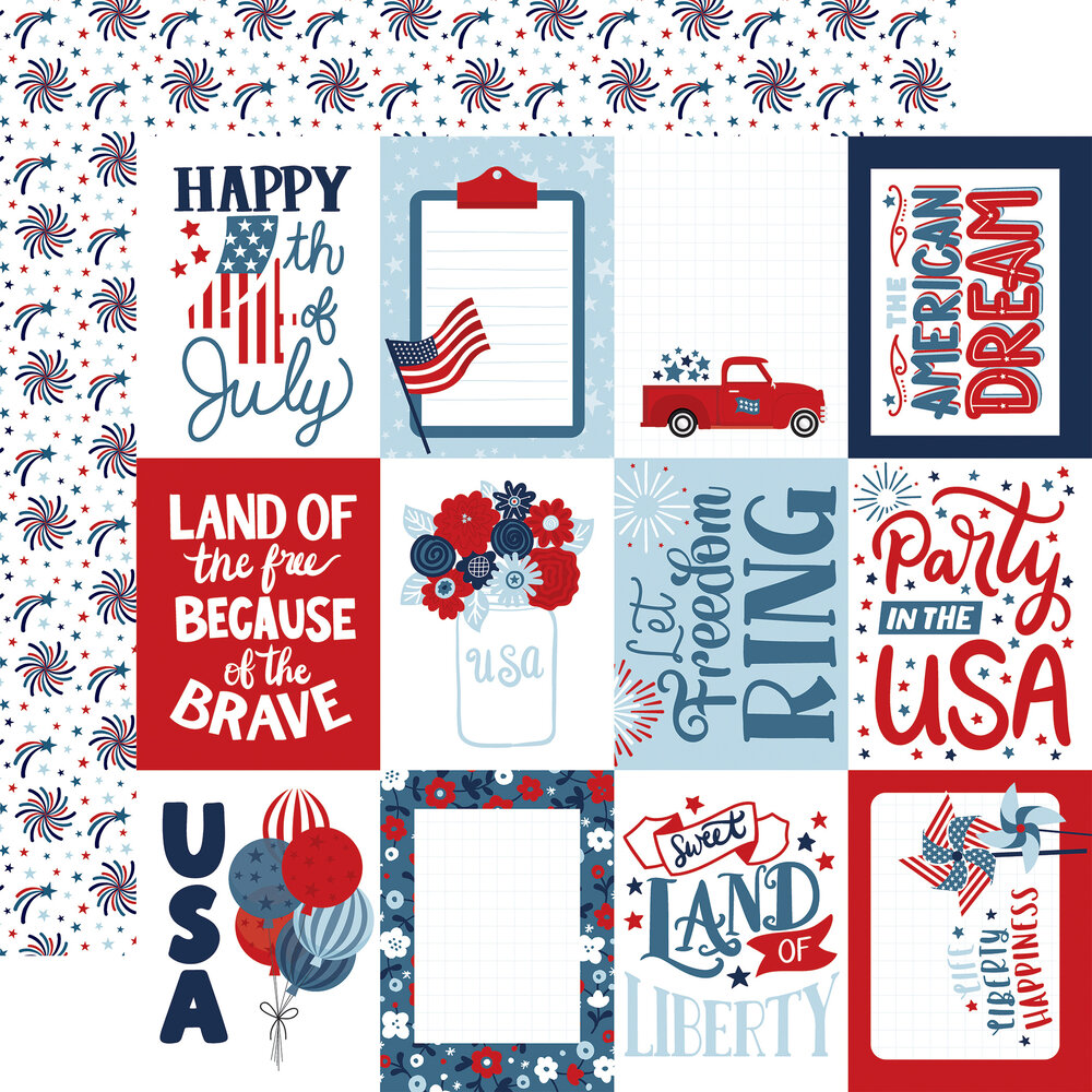 Echo Park Stars And Stripes Forever 12x12 Inch Collection Kit (SSF369016) (DISCONTINUED) Echo Park Stars And Stripes Forever 12x12 Inch Collection Kit (SSF369016) (DISCONTINUED)