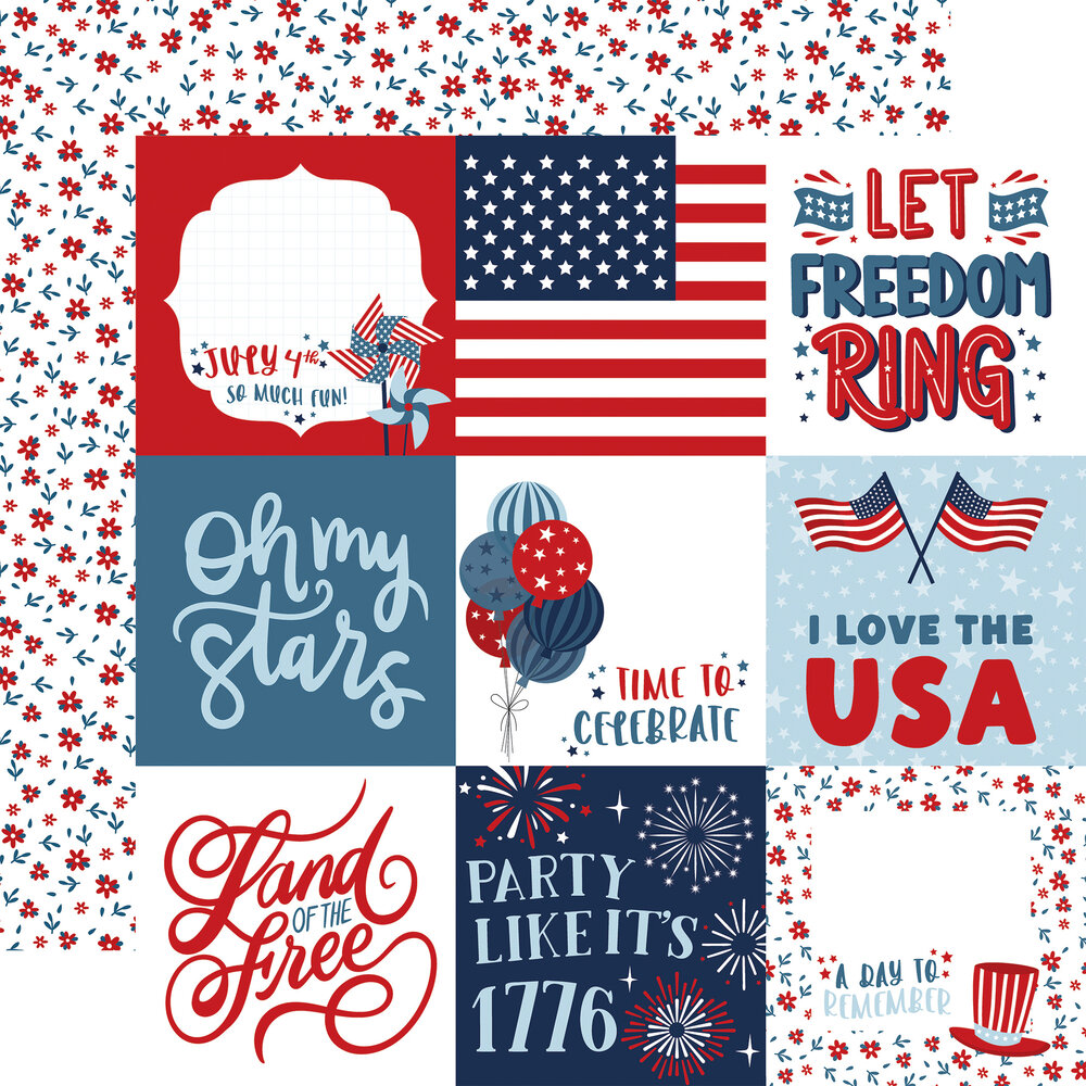 Echo Park Stars And Stripes Forever 12x12 Inch Collection Kit (SSF369016) (DISCONTINUED) Echo Park Stars And Stripes Forever 12x12 Inch Collection Kit (SSF369016) (DISCONTINUED)