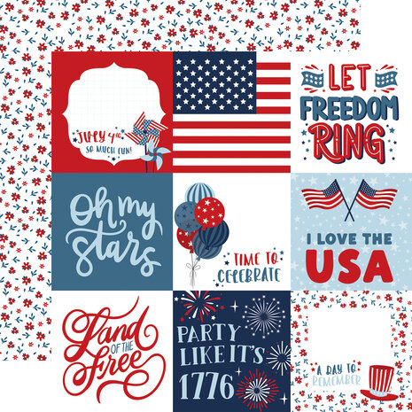 Echo Park Stars And Stripes Forever 12x12 Inch Collection Kit (SSF369016) (DISCONTINUED) Echo Park Stars And Stripes Forever 12x12 Inch Collection Kit (SSF369016) (DISCONTINUED)