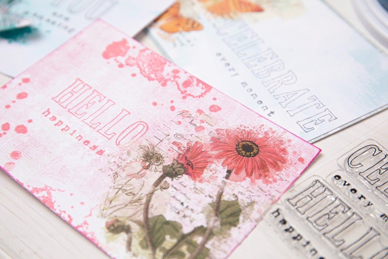 Sizzix Clear Stamps by 49 and Market Hello You Sentiments (13pcs) (666630) Sizzix Clear Stamps by 49 and Market Hello You Sentiments (13pcs) (666630)