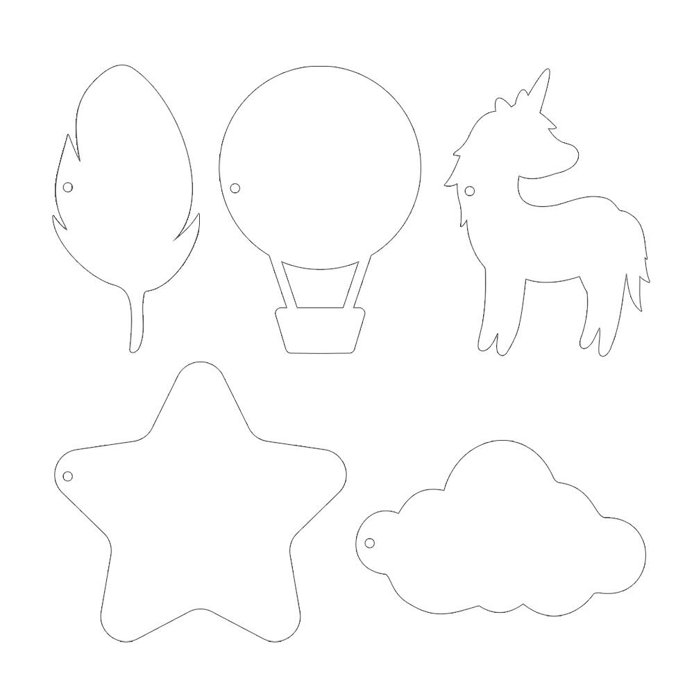 P13 Believe in Fairies Light Chipboard Embellishments 6x6 Inch Album Base (P13-BIF-57) (OUTLET)