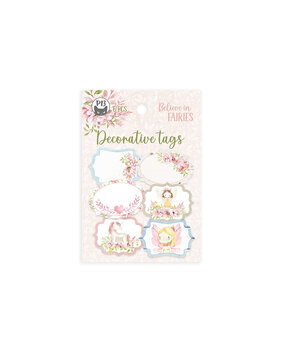 P13 Believe in Fairies Decorative Tags 04 (6pcs) (P13-BIF-24) (OUTLET)
