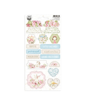 P13 Believe in Fairies Chipboard Stickers 03 (P13-BIF-36) (OUTLET)