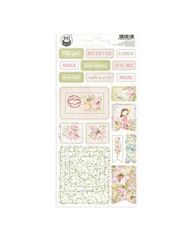 P13 Believe in Fairies Chipboard Stickers 01 (P13-BIF-34) (OUTLET)