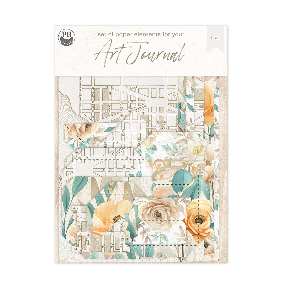 P13 Travel Journal Travel Journal Paper Elements (33pcs) (P13-TRJ-40) (DISCONTINUED)