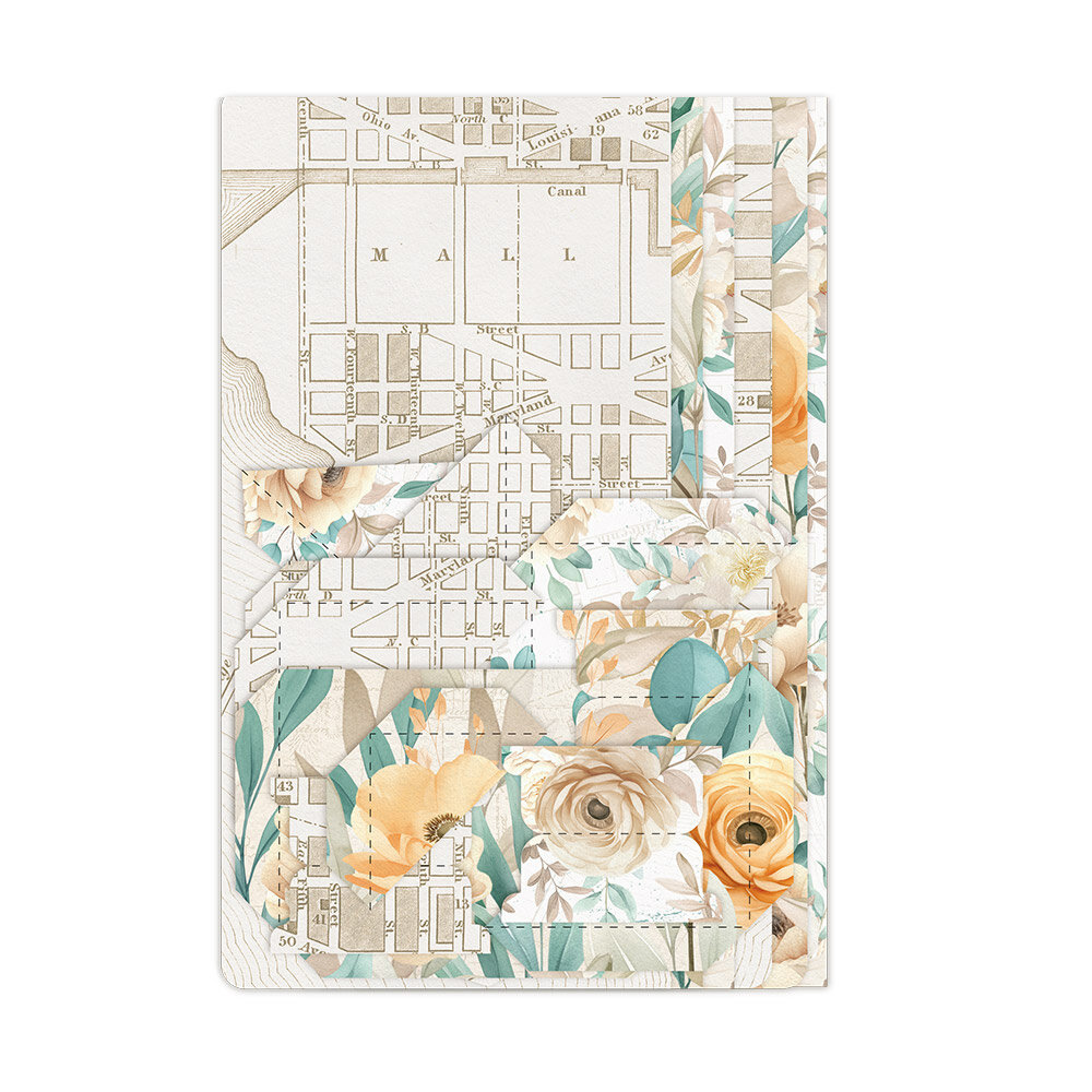 P13 Travel Journal Travel Journal Paper Elements (33pcs) (P13-TRJ-40) (DISCONTINUED)