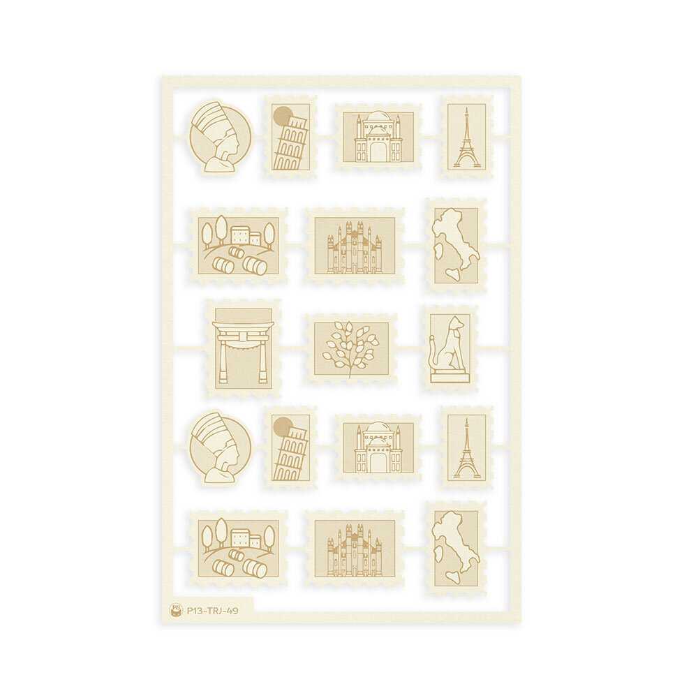 P13 Travel Journal Light Chipboard Embellishments 06 (17pcs) (P13-TRJ-49) (OUTLET) P13 Travel Journal Light Chipboard Embellishments 06 (17pcs) (P13-TRJ-49) (OUTLET)