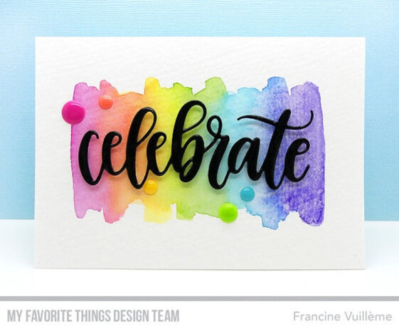 My Favorite Things Celebrate Die-namics (MFT-2777) (OUTLET)