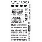 My Favorite Things Geek Is Chic Clear Stamps (LLD-107) (DISCONTINUED)