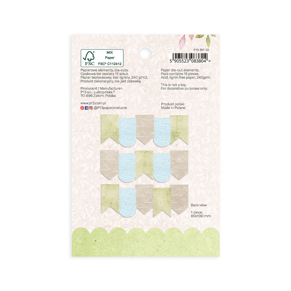 P13 Believe in Fairies Paper Die-Cut Garland (15pcs) (P13-BIF-32) (DISCONTINUED)