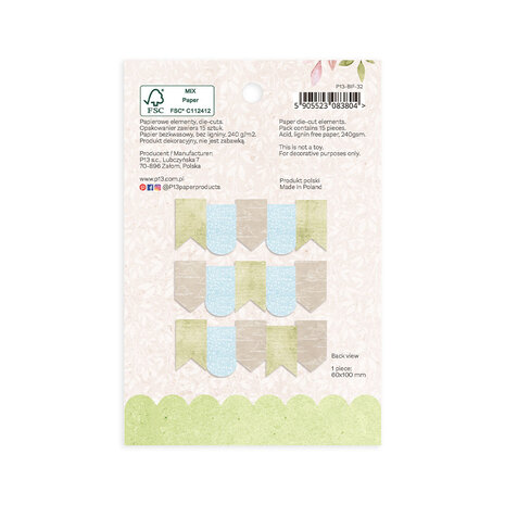P13 Believe in Fairies Paper Die-Cut Garland (15pcs) (P13-BIF-32) (DISCONTINUED)