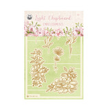 P13 Believe in Fairies Light Chipboard Embellishments 05 (7pcs) (P13-BIF-48) (OUTLET)