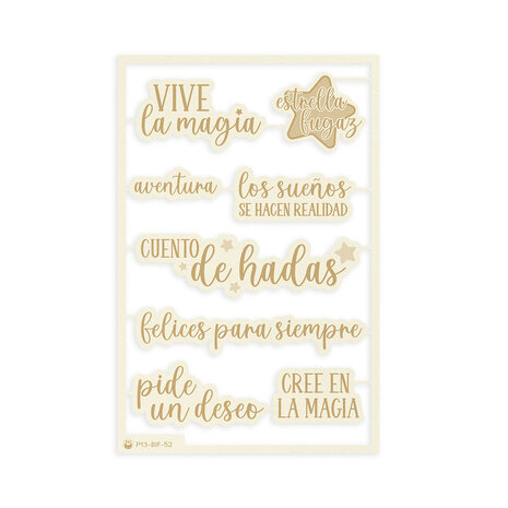 P13 Believe in Fairies Light Chipboard Embellishments ESP (8pcs) (P13-BIF-52) (OUTLET) P13 Believe in Fairies Light Chipboard Embellishments ESP (8pcs) (P13-BIF-52) (OUTLET)