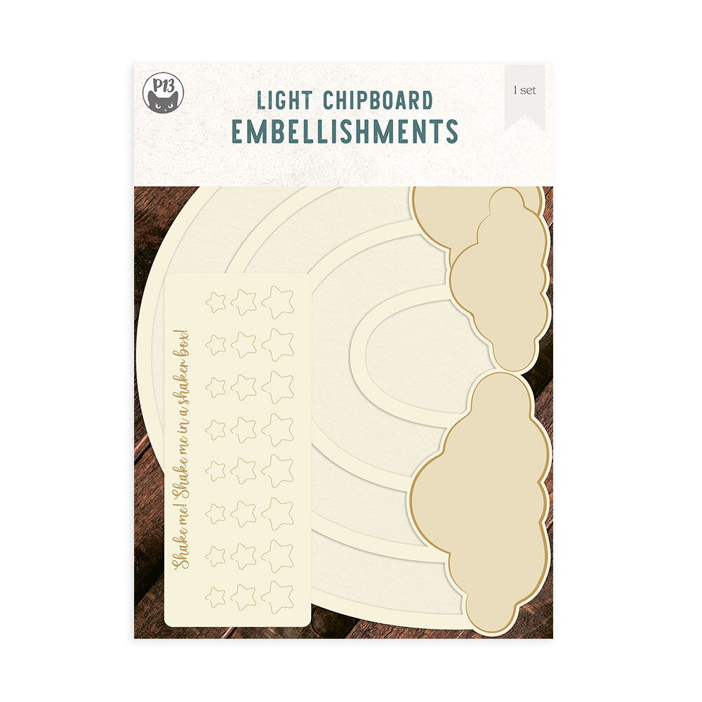 P13 Believe in Fairies Light Chipboard Embellishments Base Shaker Rainbow (P13-BIF-50) (OUTLET) P13 Believe in Fairies Light Chipboard Embellishments Base Shaker Rainbow (P13-BIF-50) (OUTLET)