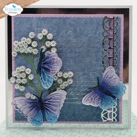 Elizabeth Craft Designs Evening Rose Dies Layered Butterflies (2119) Elizabeth Craft Designs Evening Rose Dies Layered Butterflies (2119)