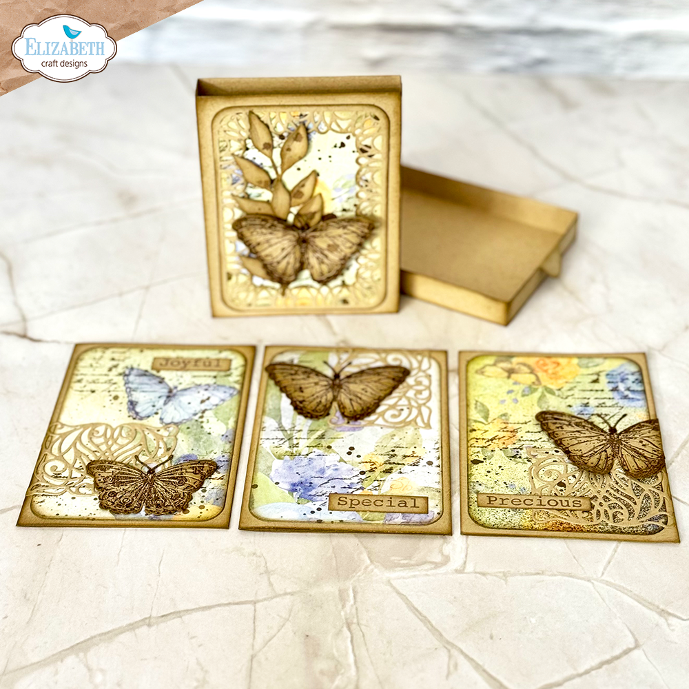 Elizabeth Craft Designs Evening Rose Dies Layered Butterflies (2119) Elizabeth Craft Designs Evening Rose Dies Layered Butterflies (2119)