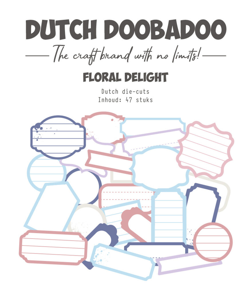 Dutch Doobadoo Dream Plan Do Floral Delight Dutch Die-Cuts (47pcs) (474.007.034) (OUTLET) Dutch Doobadoo Dream Plan Do Floral Delight Dutch Die-Cuts (47pcs) (474.007.034) (OUTLET)