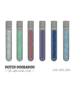 Dutch Doobadoo Glitter Set Floral Delight (6pcs) (420.002.004) (DISCONTINUED)
