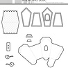 Simple and Basic Small 3D Birdhouse Dies (SBD429) Simple and Basic Small 3D Birdhouse Dies (SBD429)