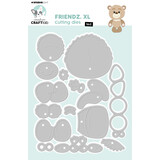 Creative Craftlab Friendz Cutting Die Ted XL (CCL-FR-CD815) (DISCONTINUED)