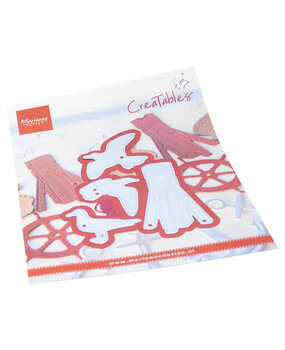 Marianne Design Creatables Tiny's Beach Pole & Gulls (LR0859) (DISCONTINUED)