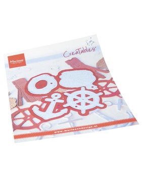 Marianne Design Creatables Tiny's Nautical Set (LR0860) (DISCONTINUED) Marianne Design Creatables Tiny's Nautical Set (LR0860) (DISCONTINUED)