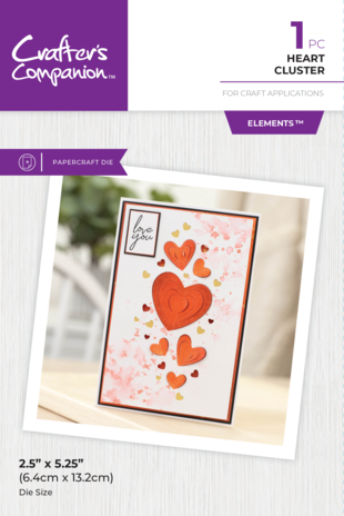 Crafter's Companion Cluster Lift Element Dies Heart Cluster (CC-MD-ELE-HECL) (DISCONTINUED) Crafter's Companion Cluster Lift Element Dies Heart Cluster (CC-MD-ELE-HECL) (DISCONTINUED)