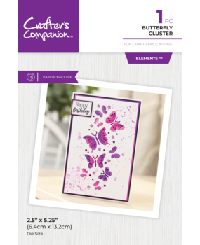 Crafter's Companion Cluster Lift Element Dies Butterfly Cluster (CC-MD-ELE-BUCL) (DISCONTINUED) Crafter's Companion Cluster Lift Element Dies Butterfly Cluster (CC-MD-ELE-BUCL) (DISCONTINUED)