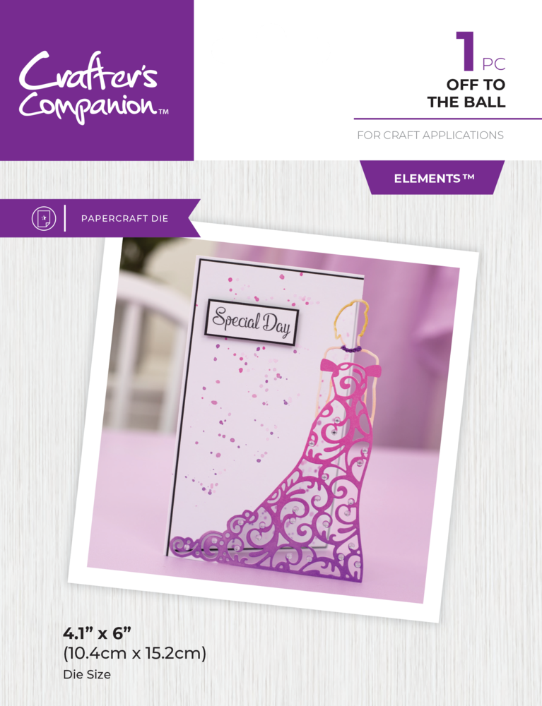 Crafter's Companion Corner Edge'able Dies Off to the Ball (CC-MD-EDG-OTOTB)