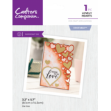 Crafter's Companion Corner Edge'able Dies Lovely Hearts (CC-MD-EDG-LOHEA) (DISCONTINUED)