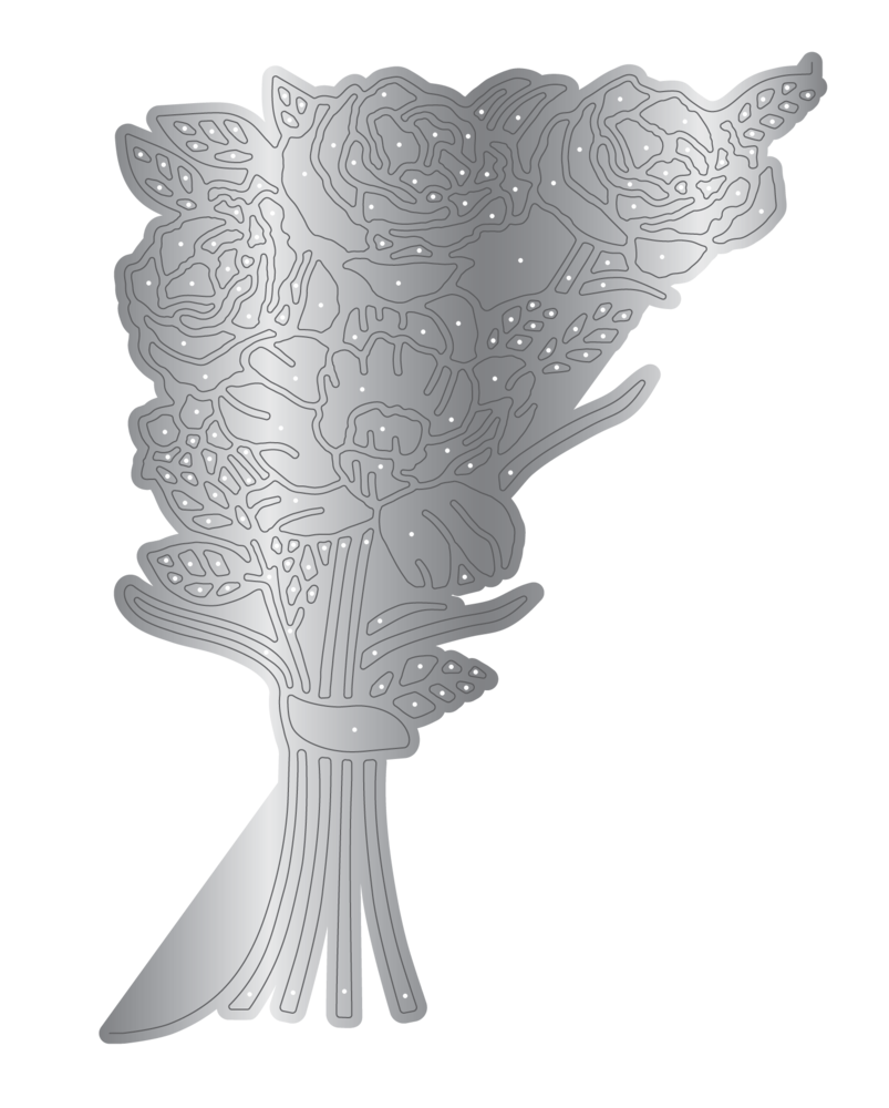 Crafter's Companion Corner Edge'able Dies Flora Bouquet (CC-MD-EDG-FLBOU) (DISCONTINUED)