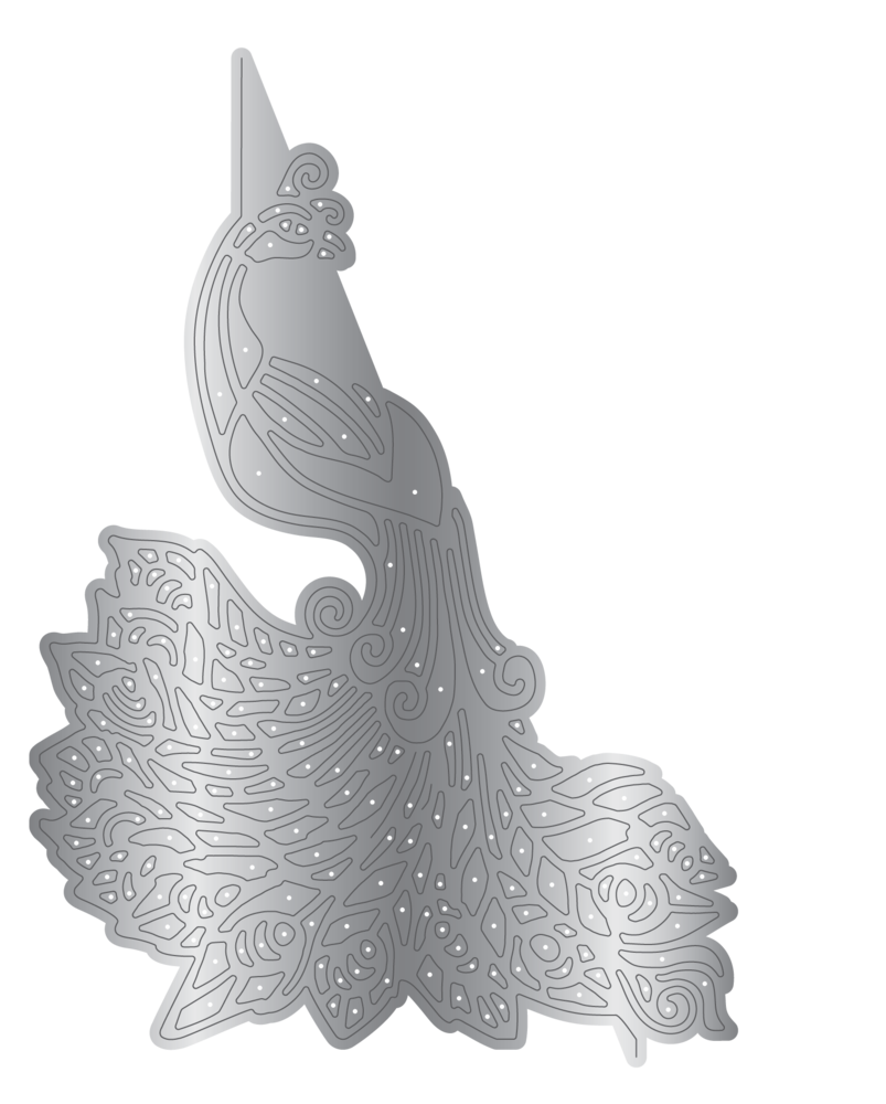 Crafter's Companion Corner Edge'able Dies Elegant Peacock (CC-MD-EDG-ELEPE)