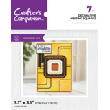 Crafter's Companion Decorative Nesting Element Dies Nesting Squares (CC-MD-ELE-DNSQU) (DISCONTINUED)
