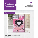 Crafter's Companion Decorative Nesting Element Dies Nesting Hearts (CC-MD-ELE-DNHEA) (DISCONTINUED)