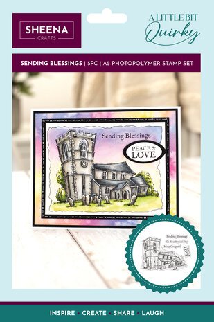Crafter's Companion Sheena Douglass Stamp Sending Blessings (SD-STP-SEBL) (DISCONTINUED) Crafter's Companion Sheena Douglass Stamp Sending Blessings (SD-STP-SEBL) (DISCONTINUED)
